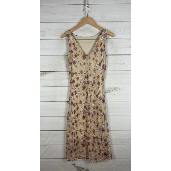 Faith Love & Passion Dress 6 Multicolor Floral Midi Lined Sleeveless 90s‎ Y2k - Picture 1 of 7